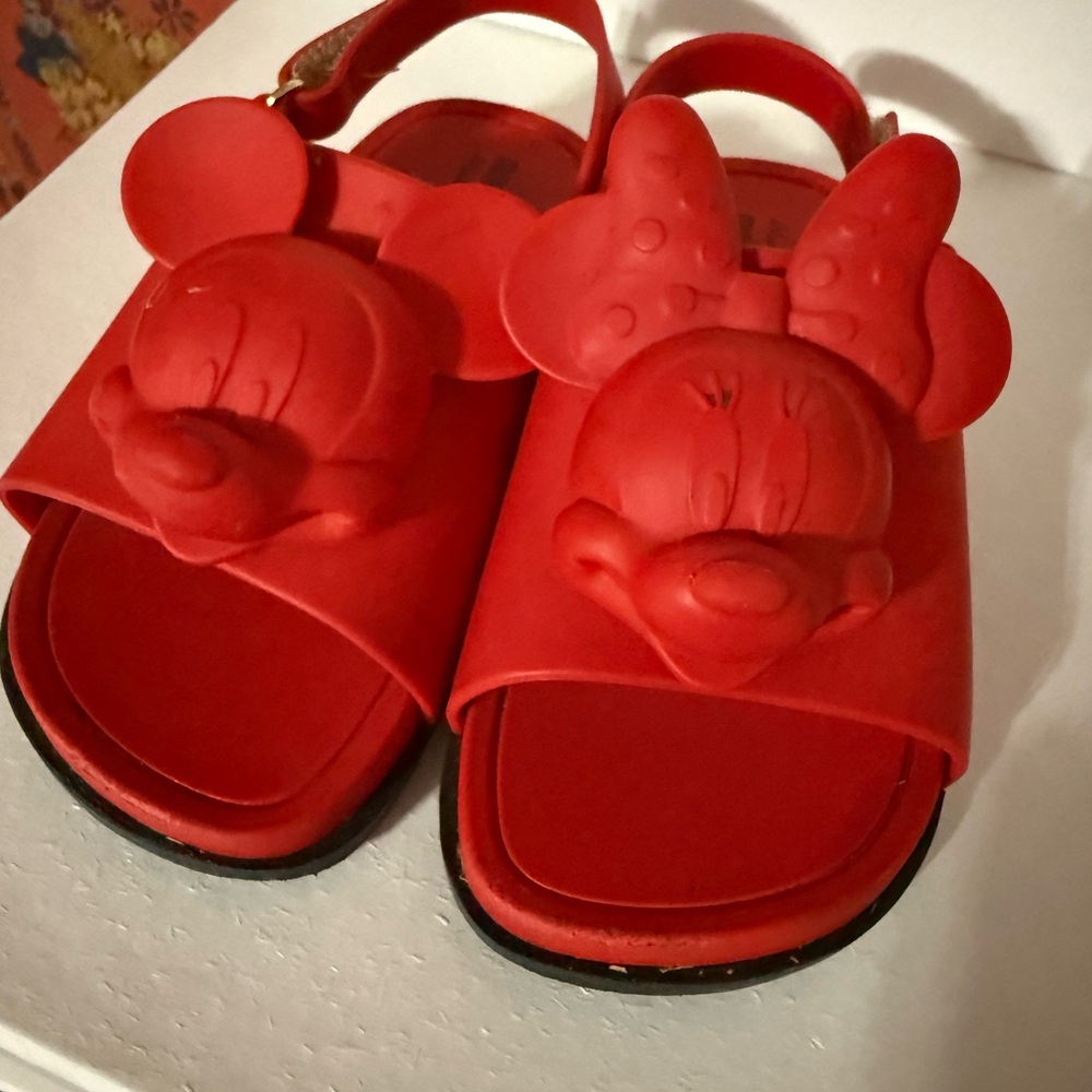 Disney Kids Red Sandals